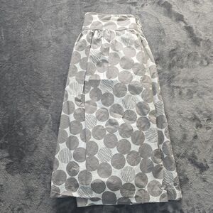 Rosso35 Gray Patterned Skirt Size 46 (XL/10)
